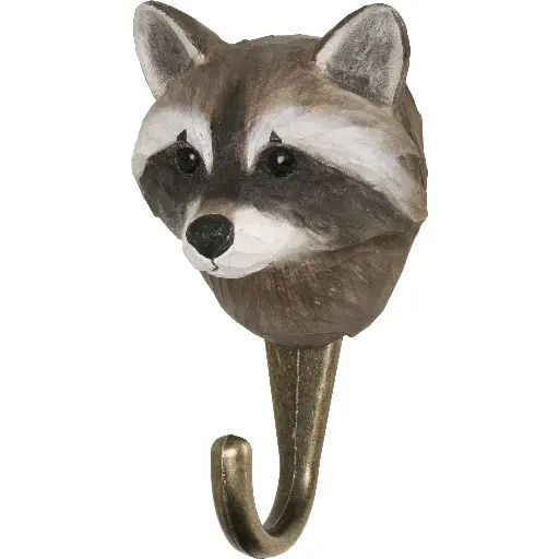 Kleiderhaken Waschbär